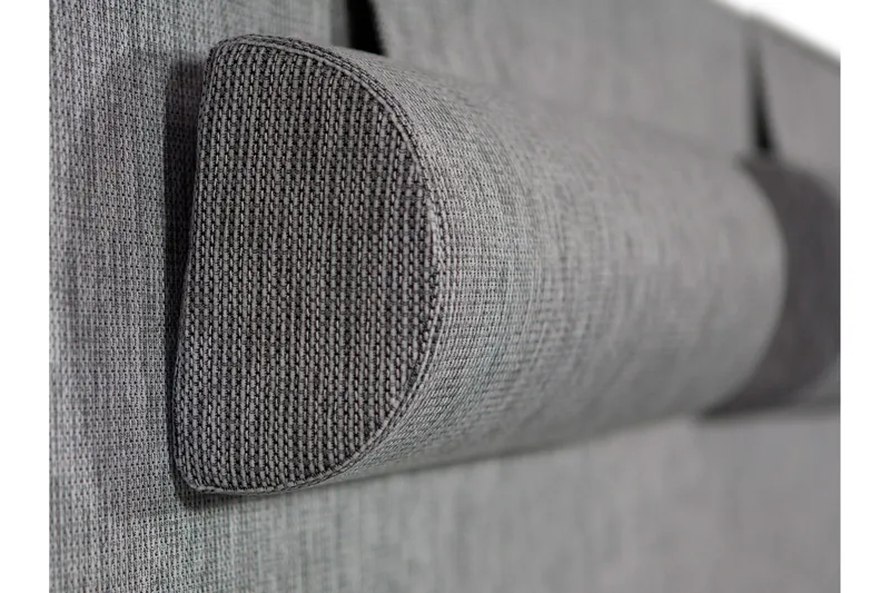 Charleston Stor Nackkudde 1-pack | Ljusgrå - Ljusgrå - Products - Möbler - Säng - Sängtillbehör & sänggavel - Nackkudde till säng