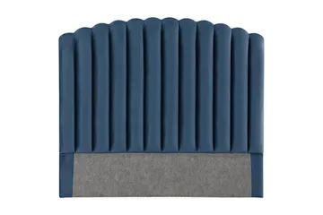 Davia Sänggavel 120 cm - Mörkblå/Sammet - Products - Möbler - Säng - Sängtillbehör & sänggavel - Sänggavel