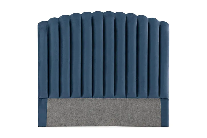 Davia Sänggavel 120 cm - Mörkblå/Sammet - Products - Möbler - Säng - Sängtillbehör & sänggavel - Sänggavel