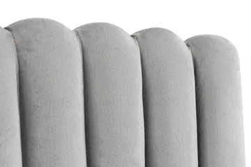 Davia Sänggavel 160 cm - Ljusgrå/Sammet - Products - Möbler - Säng - Sängtillbehör & sänggavel - Sänggavel
