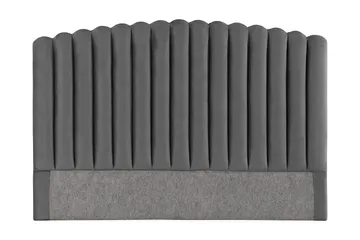 Davia Sänggavel 180 cm - Mörkgrå/Sammet - Products - Möbler - Säng - Sängtillbehör & sänggavel - Sänggavel