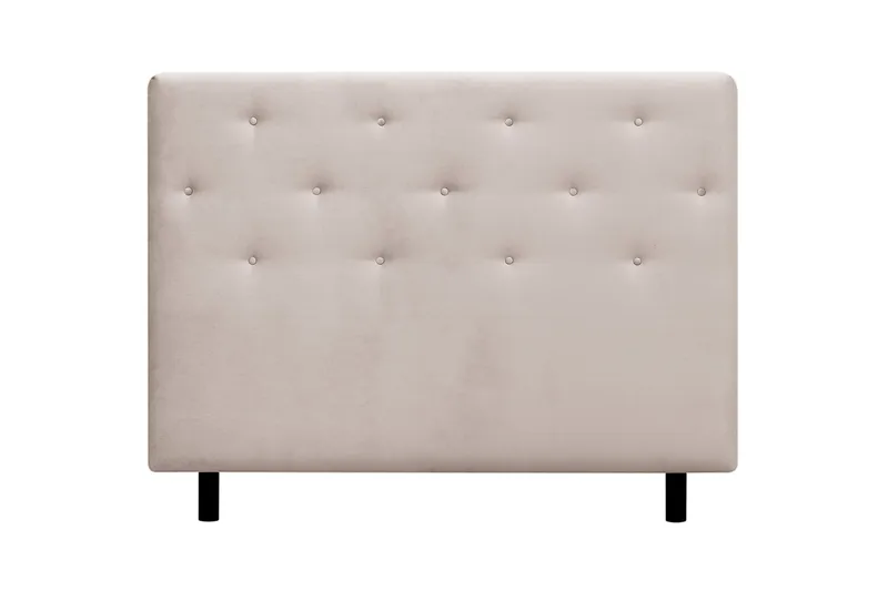 Dream Sänggavel 150 cm Asymmetriska knappar Fresh 01 Beige
