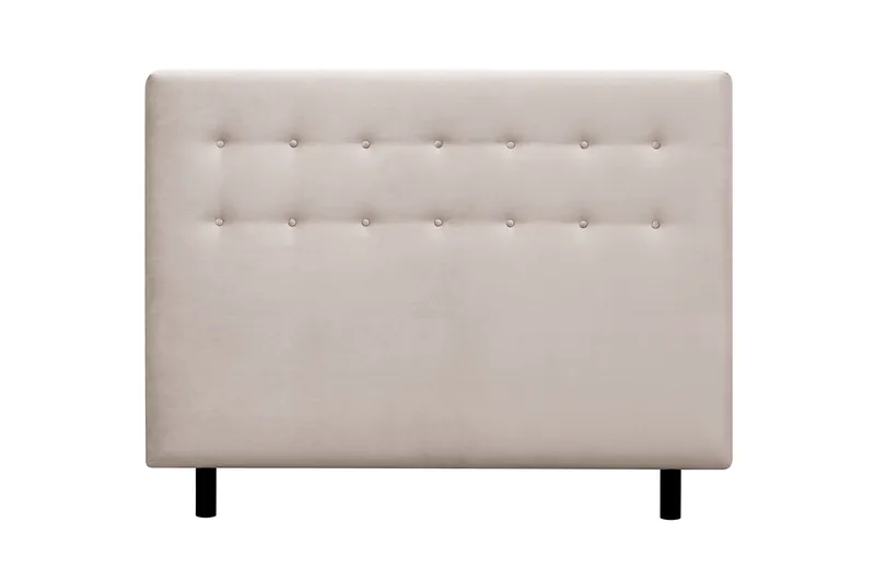 Dream Sänggavel 160 cm Symmetriska knappar Fresh 01 Beige