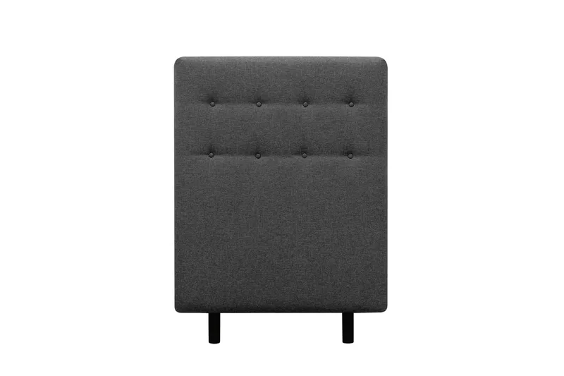 Dream Sänggavel 90 cm Symmetriska knappar Sawana 05 Mörkgrå