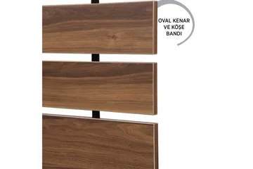 Feldene Sänggavel - Valnöt - Products - Möbler - Säng - Sängtillbehör & sänggavel - Sänggavel