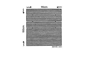 Feldene Sänggavel - Vit - Products - Möbler - Säng - Sängtillbehör & sänggavel - Sänggavel