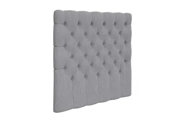 Hilton Lyx/Superior Lyx Sänggavel 120 cm Djuphäftad - Ljusgrå - Products - Möbler - Säng - Sängtillbehör & sänggavel - Sänggavel