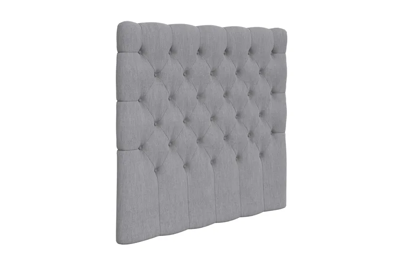 Hilton Lyx/Superior Lyx Sänggavel 120 cm Djuphäftad - Ljusgrå - Products - Möbler - Säng - Sängtillbehör & sänggavel - Sänggavel