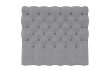 Hilton Lyx/Superior Lyx Sänggavel 120 cm Djuphäftad - Ljusgrå - Products - Möbler - Säng - Sängtillbehör & sänggavel - Sänggavel