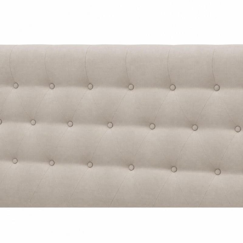 HVILA Classic Sänggavel 160 cm Diamantmönstrad Rino 03 Beige