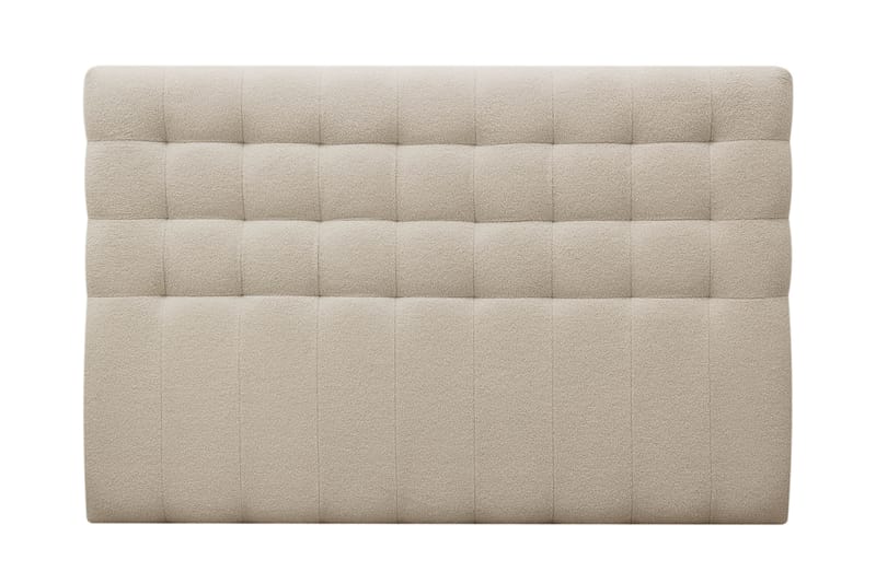 HVILA Classic Sänggavel 160 cm Rutmönstrad Quelle 03 Beige
