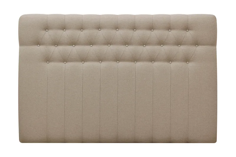 HVILA Classic Sänggavel 180 cm Diamantmönstrad Malmo New 05 Beige