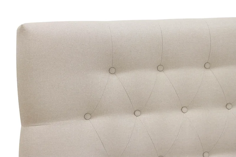 HVILA Classic Sänggavel 180 cm Diamantmönstrad Rino 03 Beige