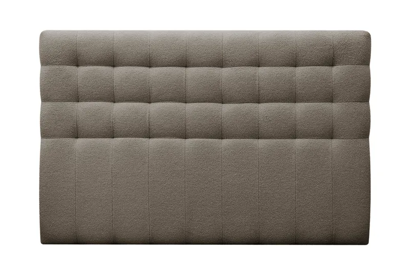 HVILA Classic Sänggavel 180 cm Rutmönstrad Quelle 20 Brun