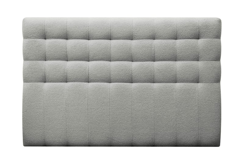 HVILA Classic Sänggavel 180 cm Rutmönstrad Quelle 83 Grå