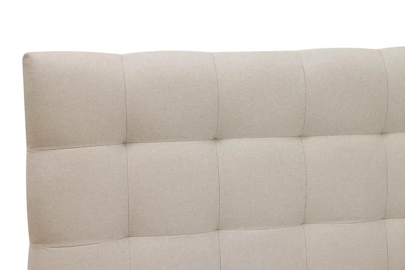 HVILA Classic Sänggavel 180 cm Rutmönstrad Rino 03 Beige