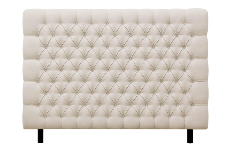 HVILA Lyx Sänggavel 160 cm Verita 01 Ljusbeige