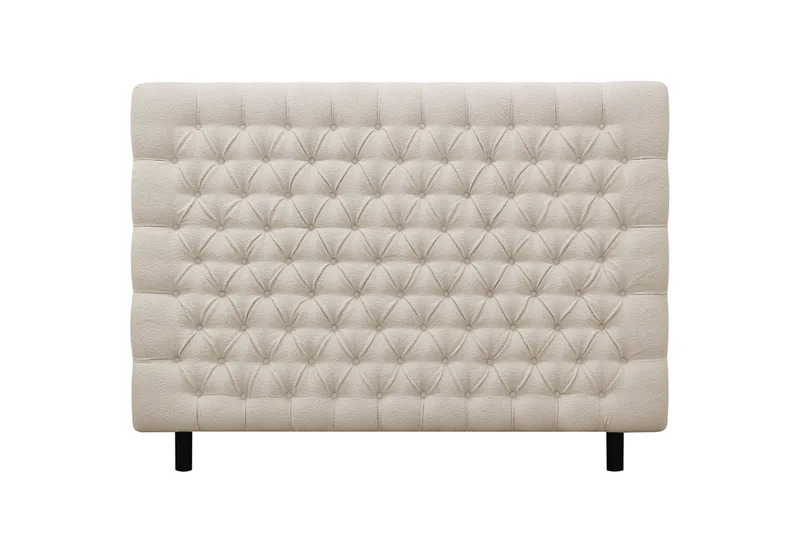 HVILA Lyx Sänggavel 180 cm Loop 01 Ljusbeige