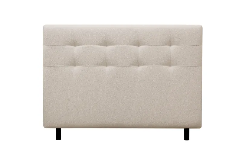 HVILA Premium Sänggavel 160 cm Verita 01 Ljusbeige, Ljusbeige