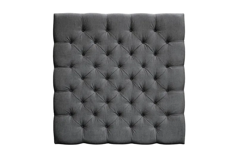 Joluma Sänggavel 120 Knappar - Mörkgrå - Products - Möbler - Säng - Sängtillbehör & sänggavel - Sänggavel