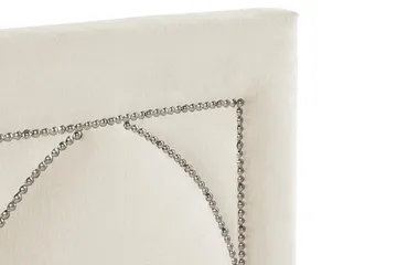 Leva Sänggavel 180cm - Beige/Sammet - Products - Möbler - Säng - Sängtillbehör & sänggavel - Sänggavel