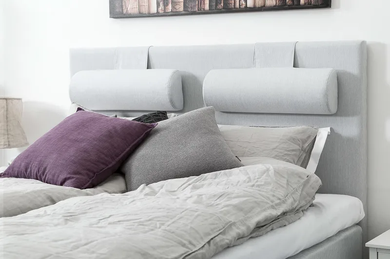 Meja Sänggavel 180x120 - Ljusgrå - Products - Möbler - Säng - Sängtillbehör & sänggavel - Sänggavel
