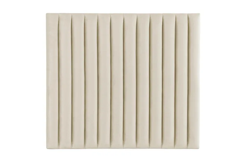 Rakel Sänggavel 120cm - Beige/Sammet - Products - Möbler - Säng - Sängtillbehör & sänggavel - Sänggavel