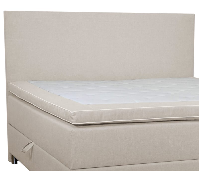 Sänggavel 180 cm bred beige - Beige - Products - Möbler - Säng - Sängtillbehör & sänggavel - Sänggavel