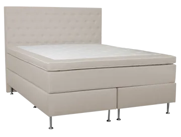 Sänggavel med Knappar 130 cm Hög Beige - 180 cm - Products - Möbler - Säng - Sängtillbehör & sänggavel - Sänggavel