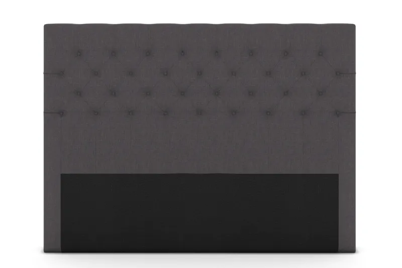 Select Djuphäftad Sänggavel 180 cm - Mörkgrå - Products - Möbler - Säng - Sängtillbehör & sänggavel - Sänggavel