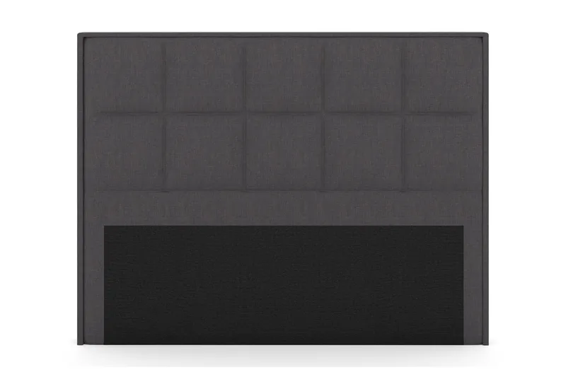 Select Rutig Sänggavel 210 cm - Mörkgrå - Products - Möbler - Säng - Sängtillbehör & sänggavel - Sänggavel