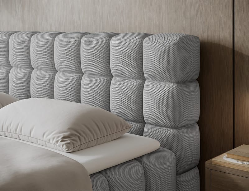 Sabeno Sängpaket Bubblig Kontinentalsäng med förvaring 140x200 cm - Calmora 04 - Products - Möbler - Säng - Säng med förvaring
