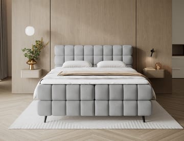 Sabeno Sängpaket Bubblig Kontinentalsäng med förvaring 140x200 cm - Calmora 04 - Products - Möbler - Säng - Säng med förvaring