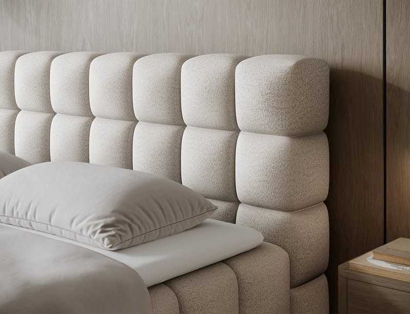 Sabeno Sängpaket Bubblig Kontinentalsäng med förvaring 140x200 cm - Royal 18 - Products - Möbler - Säng - Säng med förvaring
