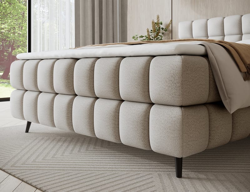 Sabeno Sängpaket Bubblig Kontinentalsäng med förvaring 140x200 cm - Royal 18 - Products - Möbler - Säng - Säng med förvaring