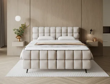 Sabeno Sängpaket Bubblig Kontinentalsäng med förvaring 140x200 cm - Royal 18 - Products - Möbler - Säng - Säng med förvaring