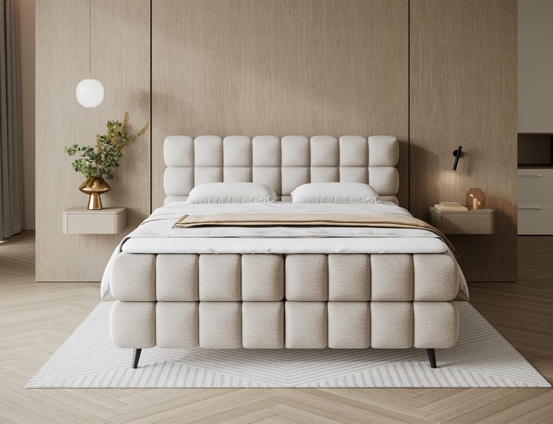 Sabeno Sängpaket Bubblig Kontinentalsäng med förvaring 140x200 cm - Royal 18 - Products - Möbler - Säng - Säng med förvaring