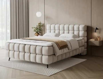 Sabeno Sängpaket Bubblig Kontinentalsäng med förvaring 140x200 cm - Royal 18 - Products - Möbler - Säng - Säng med förvaring