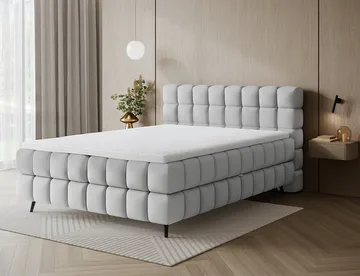 Sabeno Sängpaket Bubblig Kontinentalsäng med förvaring 140x200 cm - Tonall 03 - Products - Möbler - Säng - Säng med förvaring