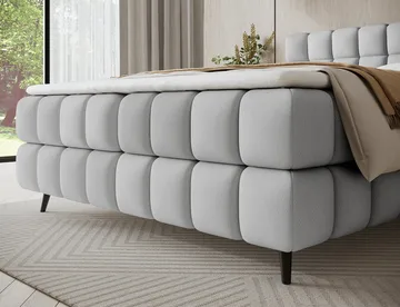 Sabeno Sängpaket Bubblig Kontinentalsäng med förvaring 140x200 cm - Tonall 03 - Products - Möbler - Säng - Säng med förvaring