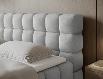 Sabeno Sängpaket Bubblig Kontinentalsäng med förvaring 140x200 cm - Tonall 03 - Products - Möbler - Säng - Säng med förvaring