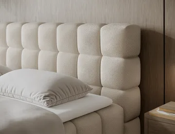 Sabeno Sängpaket Bubblig Kontinentalsäng med förvaring 180x200 cm - Calmora 18 - Products - Möbler - Säng - Säng med förvaring