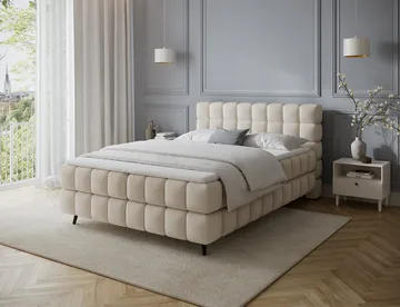 Sabeno Sängpaket Bubblig Kontinentalsäng med förvaring 180x200 cm - Calmora 18 - Products - Möbler - Säng - Säng med förvaring