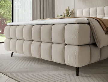 Sabeno Sängpaket Bubblig Kontinentalsäng med förvaring 180x200 cm - Calmora 18 - Products - Möbler - Säng - Säng med förvaring