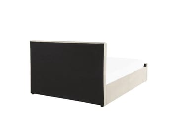 Saleux Förvaringssäng 140x200 cm - Sammet/Beige - Products - Möbler - Säng - Säng med förvaring
