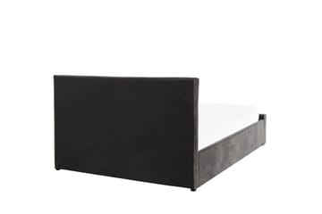 Saleux Förvaringssäng 140x200cm - Sammet/Grå - Products - Möbler - Säng - Säng med förvaring