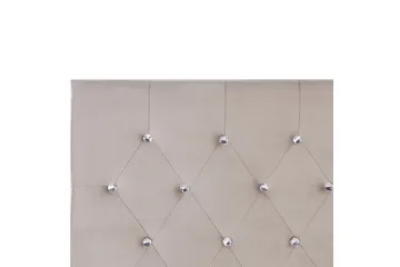 Saleux Sängram 140x200 cm - Taupe - Products - Möbler - Säng - Säng med förvaring