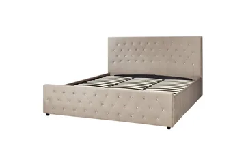 Saleux Sängram 180x200 cm - Taupe - Products - Möbler - Säng - Säng med förvaring