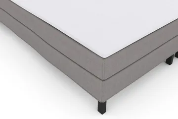 Select No 1 Komplett Sängpaket 210x210 - Ljusgrå/Svart - Products - Möbler - Säng - Kontinentalsäng