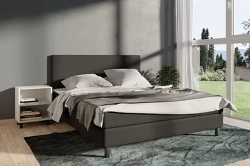 Select No 1 Kontinentalsäng 180x200 - Mörkgrå - Products - Möbler - Säng - Kontinentalsäng